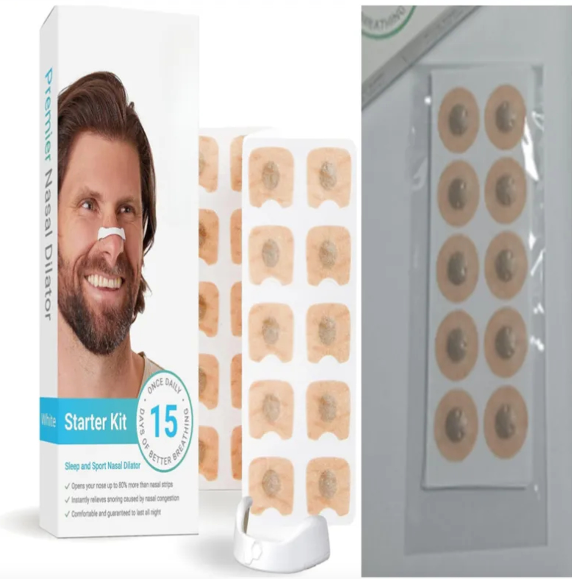 Luxury Nasendilator – Magnetischer Atemwegsöffner für Sport & Schlaf