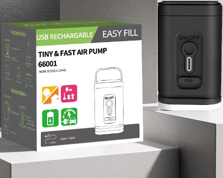 Air Bank Luftpumpe mit Licht